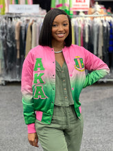 Alpha Kappa Alpha Ombré Bomber Jacket